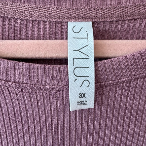 STYLUS Pink Long Sleeve Relaxed top - Picture 2 of 5